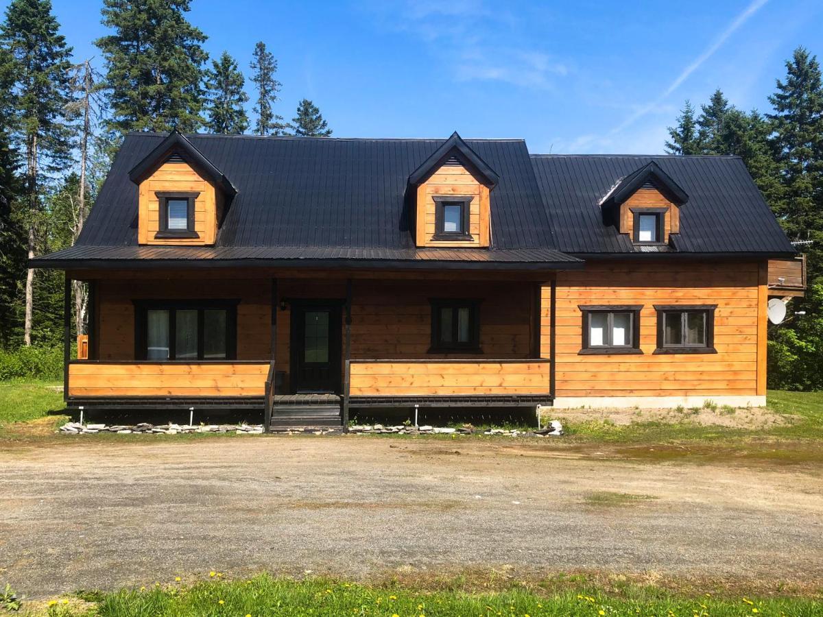 Chalet Diel Herouxville Esterno foto